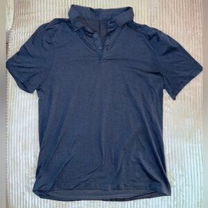 Lululemon Men’s Evolution Short-Sleeve Polo Shirt (Navy)
